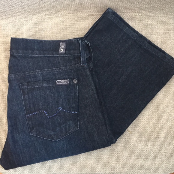 7 For All Mankind Denim - Seven 7 For All Mankind bootcut jeans 26 crystal